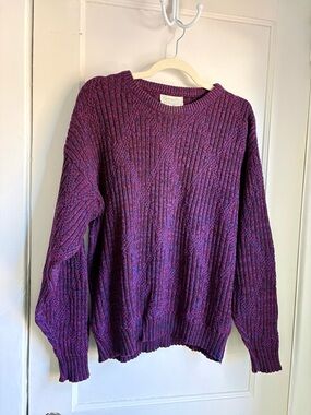 Vintage 80’s/90’s Christian Dior Cable Fishermen Sweater